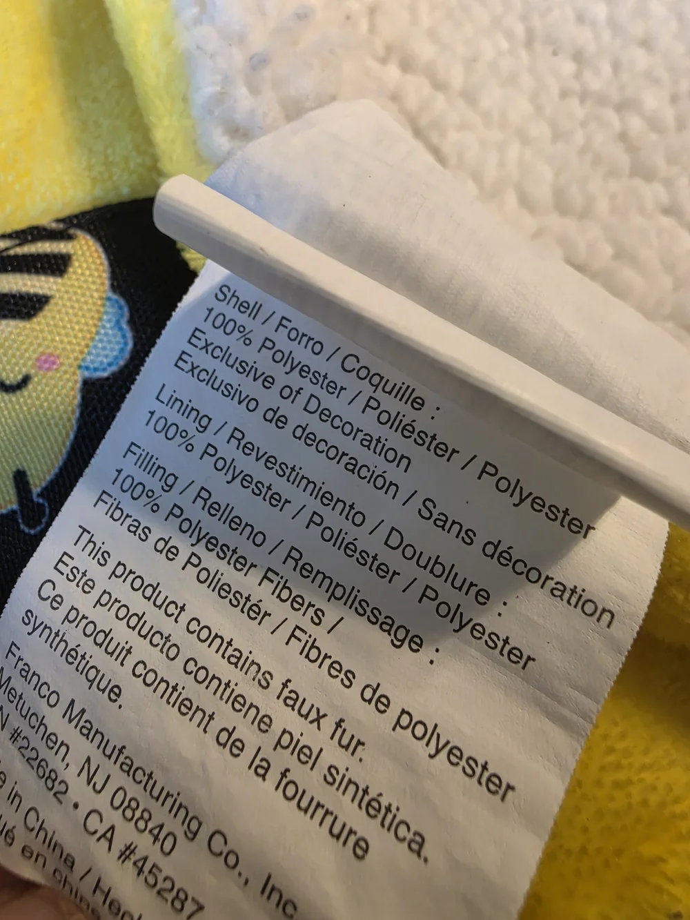 Squishmallows Original Sunny Yellow Hooded Kids Blanket